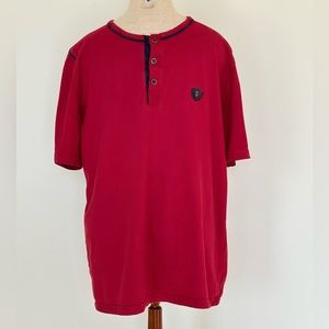 Erdem Collection Men's Short Sleeve Red Shirt Size 3